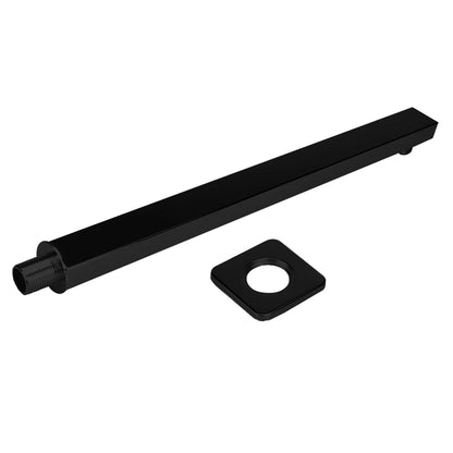 40cm Shower Arm Wall Mounted Shower Arm Shower Head Extension Shower Head Arm for Square Shower Head Rain Shower Head