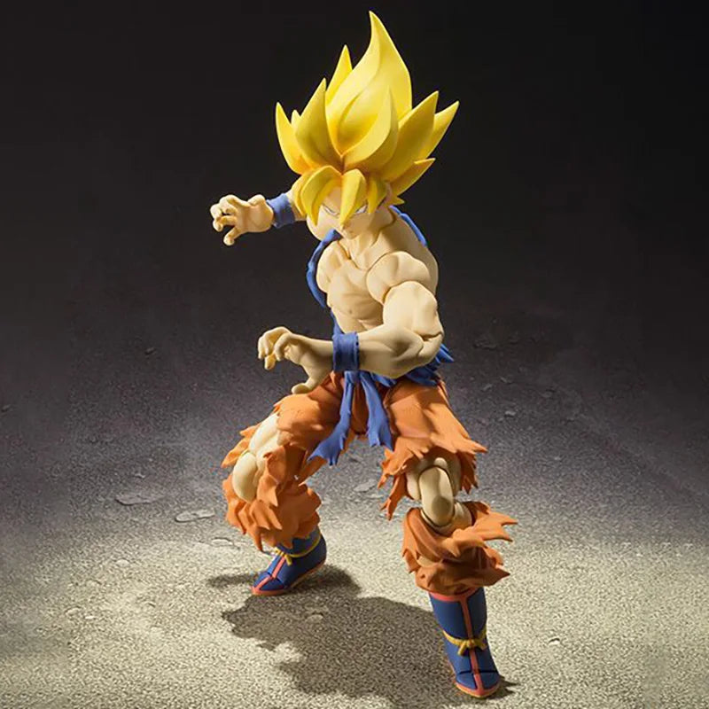 SHF Dragon Ball Super Broly Action Figure Saiya Collection Doll Anime Theater Version Figures Toy 22cm Broli Movable Model Toys