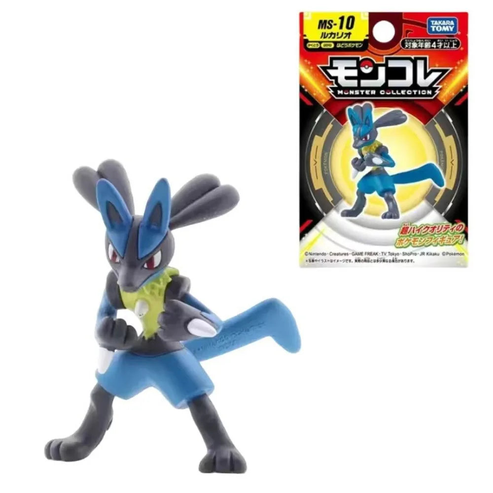 Genuine TAKARA TOMY Pokemon MS Series Inteleon Meowscarada Garchomp Psyduck Piplup Sprigatito Fuecoco Tinkaton Ornaments Models