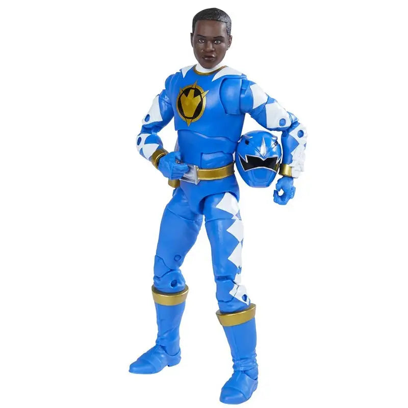 Hasbro Power Rangers Dino Thunder Blue Ranger 6 Inch Premium Collectible Action Figure Toy