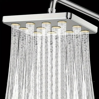 10-inch Large Shower Head Universal Large Shower Head Pressurized Anti-blocking Shower Head Bathroom Hotel Small Waist Shower