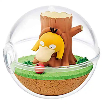 Genuine Re-Ment Pokemon Terrarium Collection Relaxing Time Psyduck Quagsire Trapinch Slowpoke Goomy Munchlax Blind Box Toys Gift