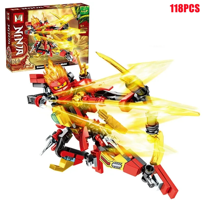 Gift Ninja New Legacy Kai Jay Zane Lloyd Mech Super Armor Robot Figures Building Blocks Kit Bricks Classic Movie Model Kids Toys