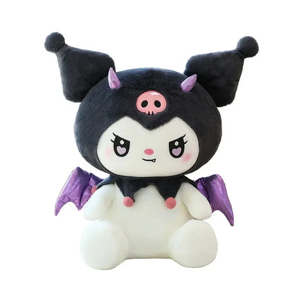 40 50 60 Cm Kawaii Large Size Demon Kuromi Plush Toys Angel Melody Doll Pillow Birthday and Holiday Gifts Cute Stuffed Toy Anime