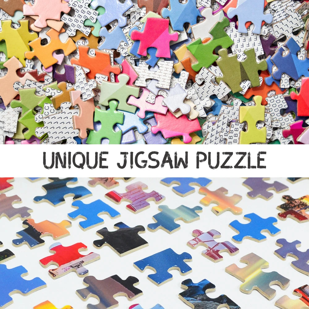 Custom Jigsaw Puzzle Customize Your Own Personalized Picture Puzzle Diy Toy for Anniversary Festival Gift 200/300/500/1000/1500