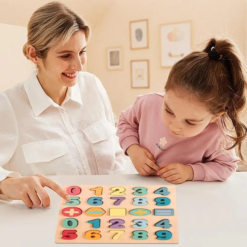 Learning Toys Alphabet Puzzle Wooden Animals Alphabet Puzzle For Toddlers ABC Puzzles Board Educational Toys For Kids Preschool