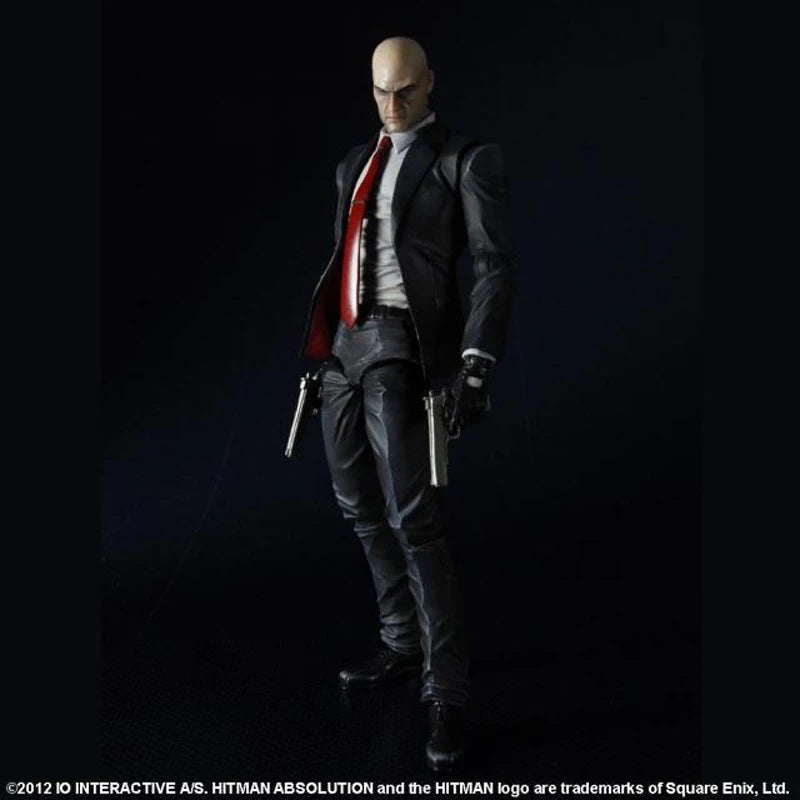 Play Arts Hitman Codename 47 Action Figures PA Movable Collection Doll Model Toys
