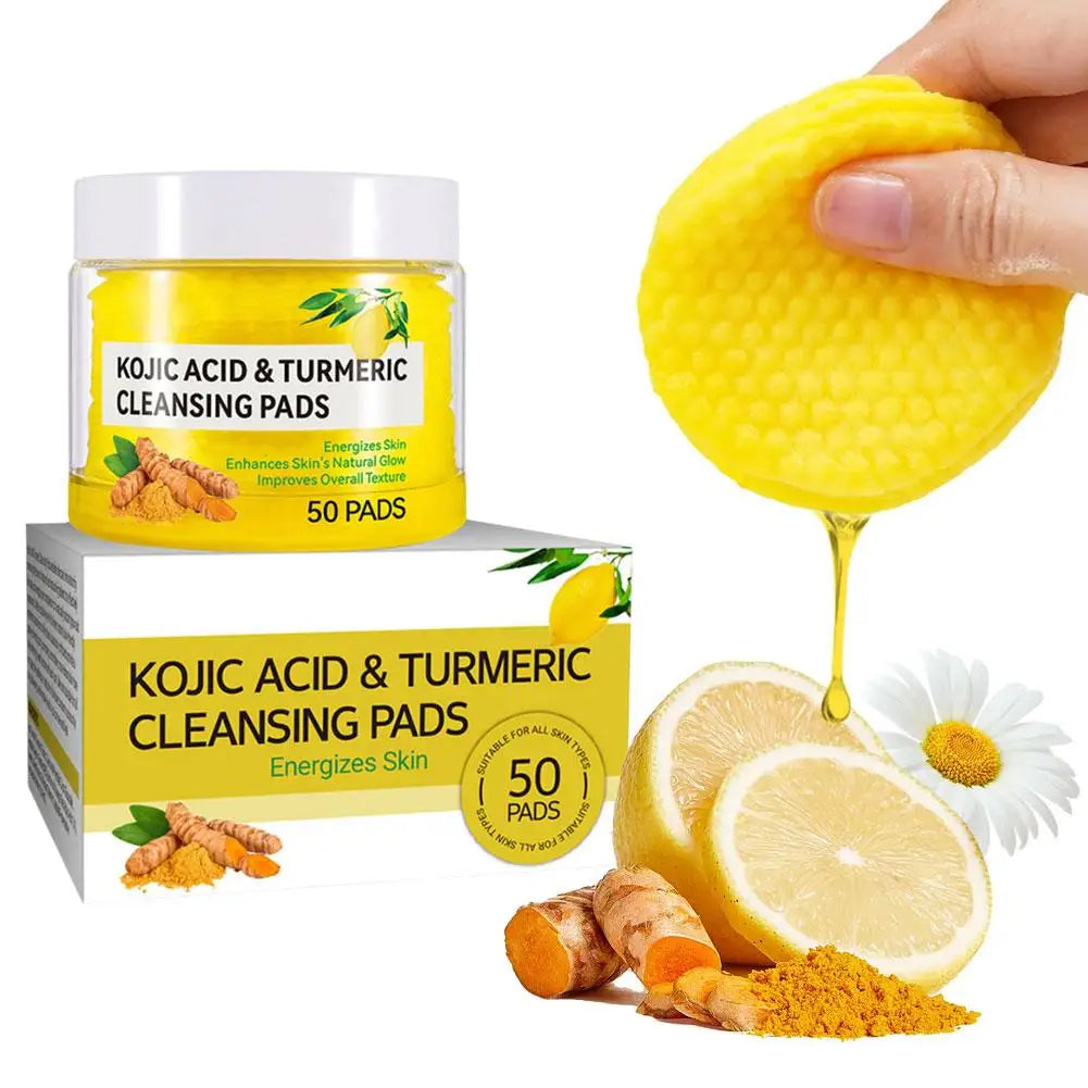 Kojic Acid Turmeric Cleansing Pad