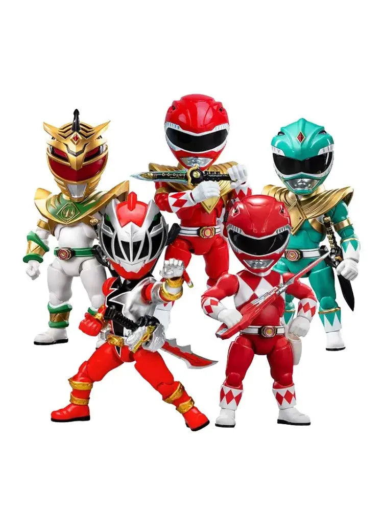 Hasbro Anime Mighty Morphin Power Rangers Nion Fury Red Ranger Lord Drakkon Gifts for Children Action Q Figure Model Toys