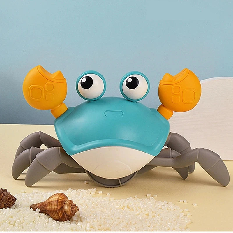 Funny Baby Water Toys Bath Crab Cartoon Animal Chain Clockwork Swimming Pool Bathing Toys Shower Toy for Children Gift