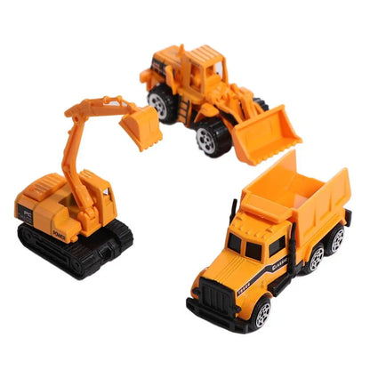 Children Kids Alloy Construction Excavator Tractor Dump Truck Farmer Vehicle Engineering Car Model Model Car Toys Tractor Toy