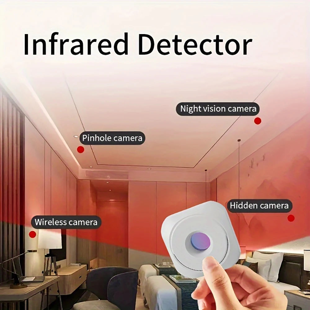 Camera Detector for Hidden Camera Portable Pinhole Hidden Lens Detect Gadget Anti-Peeping Security Protection Camera Finder