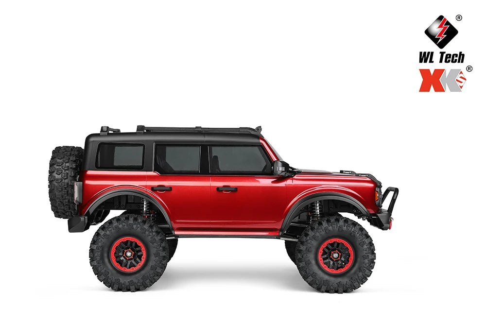 WLtoys 104020 1/10 Professional RC Car Off Road 4x4 2.4G 4WD Remote Control Cars 45 Minutes Working Time Climbing Car Adult Toy