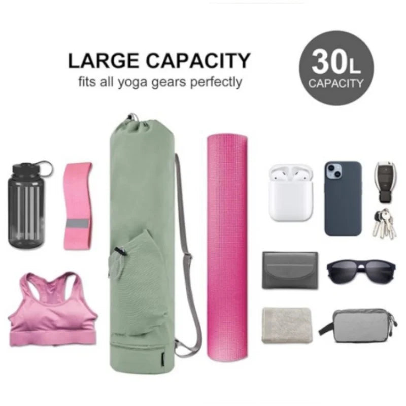 Yoga Mat Bag Travel Yoga Backpack Sports Bag Yoga Mat Carrier Bag Yoga Mat Storage Bag for Pilates Yoga Mats &amp; Yoga Accessories