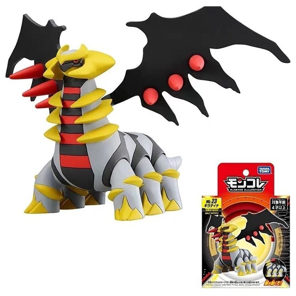 Genuine TAKARA TOMY Pokemon ML Series Ho-Oh Lugia Groudon Kyogre Rayquaza Figurines Handheld Model Ornaments Toy Birthdays Gift