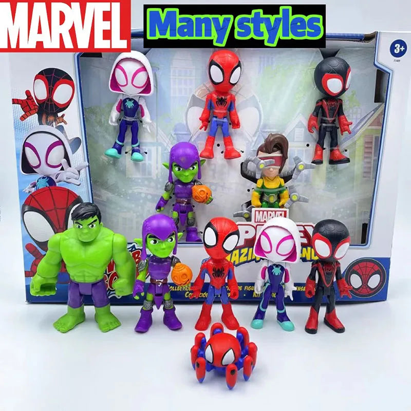 Many Styles Legends Marvel Spiderman Spider Man Spidey And His Amazing Friends Action Figure Doll Figure Figurine For Kid Gift T
