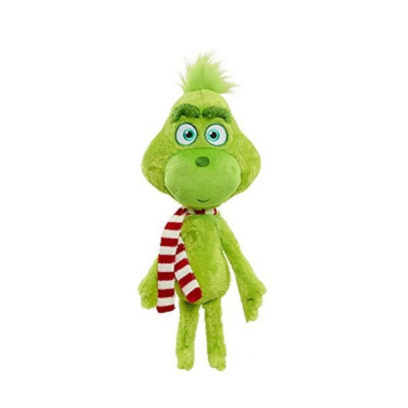 32cm Green People Christmas Grinch Max Plush Stuffed Doll Toys For Children Holiday Gifts