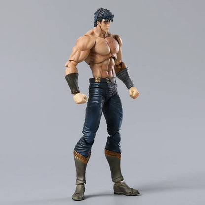 Fist of The North Star Kenshiro Musou Tensei Ver. Super Action Statue Figure Collectible Model Toy Desktop Doll