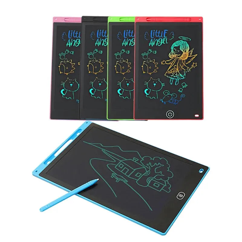 6.5/8.5/10/12 Inch LCD Writing Tablet Drawing Board Graffiti Sketchpad Mgaic Erasable Handwriting Pad Toys for Kids Boys Gifts