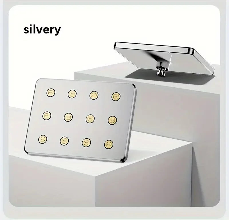 10-inch Large Shower Head Universal Large Shower Head Pressurized Anti-blocking Shower Head Bathroom Hotel Small Waist Shower