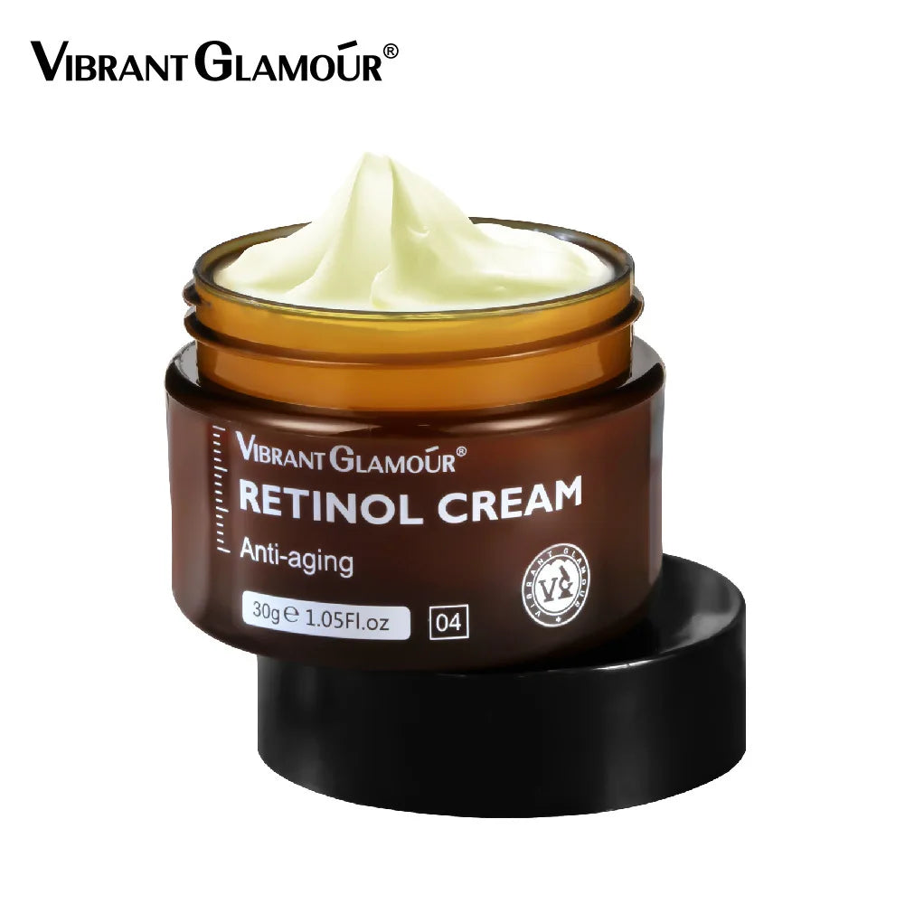 VIBRANT GLAMOUR Retinol Set Face Cream+Facial Serum+Eye Serum +Eye Cream 4pcs