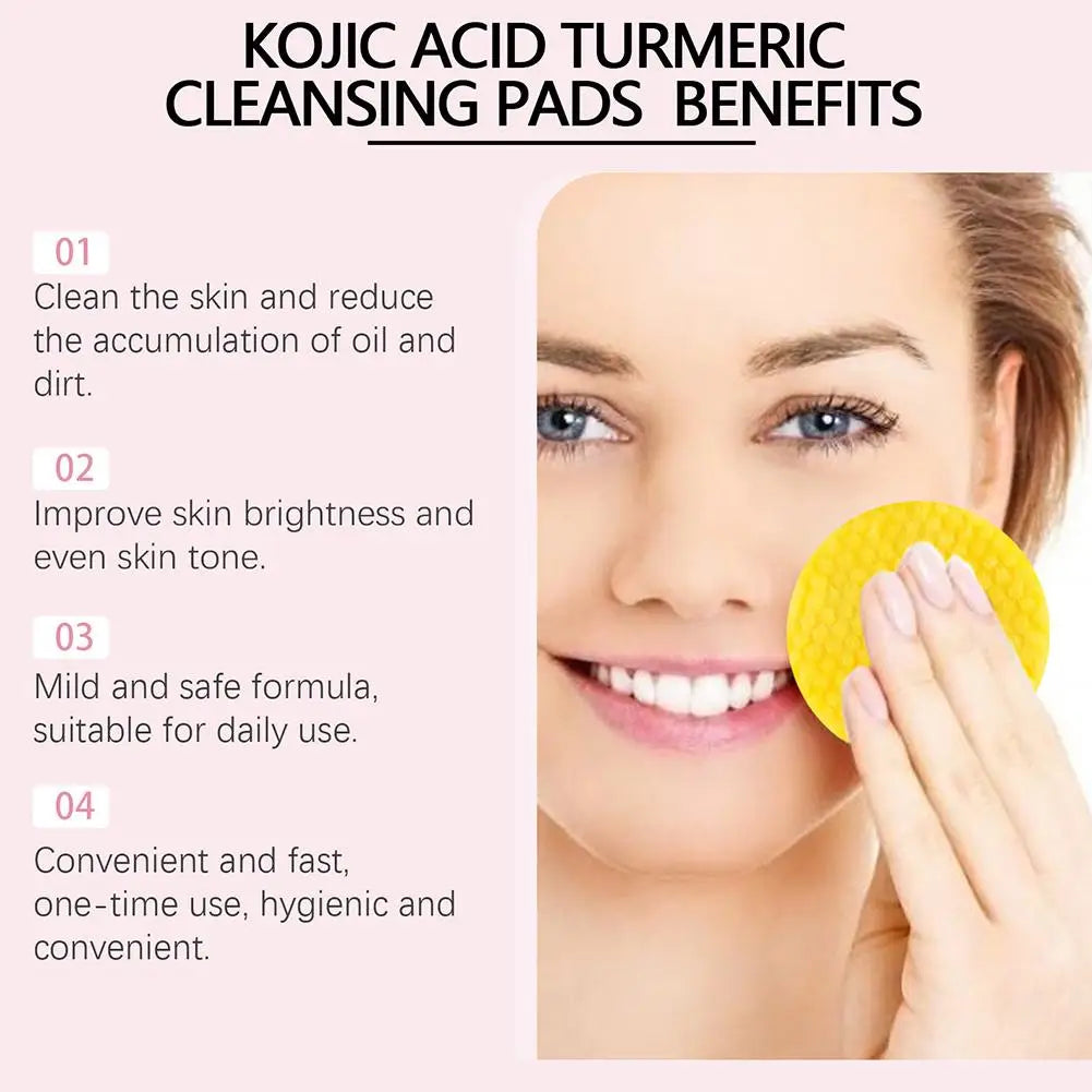 Kojic Acid Turmeric Cleansing Pad