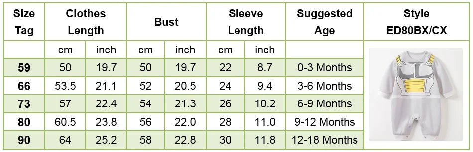 Baby Girl Boy Costume Anime Clothes Newborn Romper Infant Luffy Akatsuki Vegeta Cosplay Jumpsuit Toddler Halloween Costume 0-18M