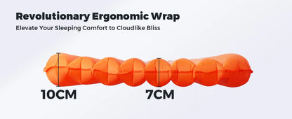 FLEXTAILGEAR ZERO MATTRESS MUMMY - Insulated Sleeping Pad with 6.0 / 5.6 R-Value, Ultralight Inflatable Camping Mat
