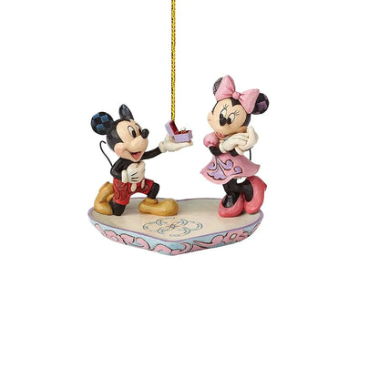 Disney Cartoon Mickey Mouse Minnie Anime Figures Christmas Decoration Acrylic Christmas Tree Acrylic Plane Pendant Kids Toys