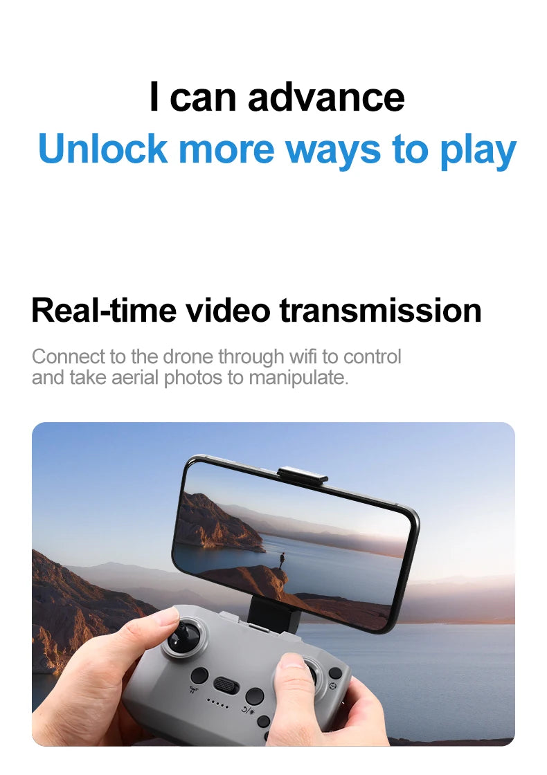 Xiaomi Original GT3 Drone 8K 5G GPS Professional HD Aerial Photography Remote Control Aircraft HD Dual Camera Quadcopter Toy UAV