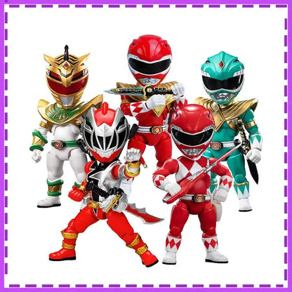 Hasbro Anime Mighty Morphin Power Rangers Nion Fury Red Ranger Lord Drakkon Gifts for Children Action Q Figure Model Toys