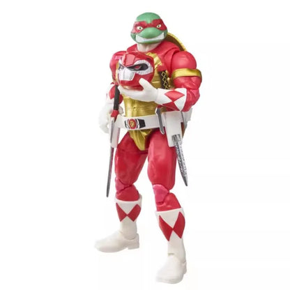 Hasbro Anime Power Rangers Foot Soldier Tommy Morphed Raphael Christmas Gifts Genuine Active Joint Action Figure Model Toys