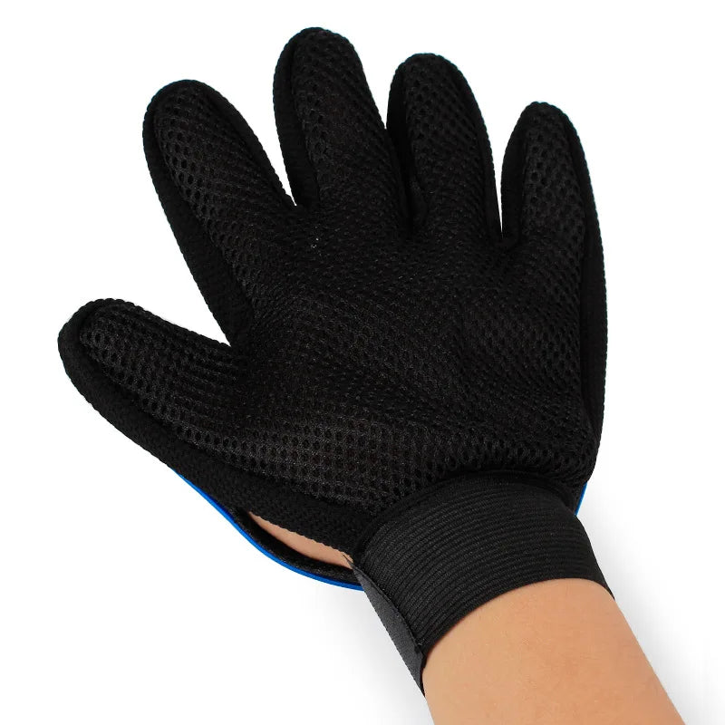 Cat grooming gloves, cat hair removal, pet massage, cleaning supplies