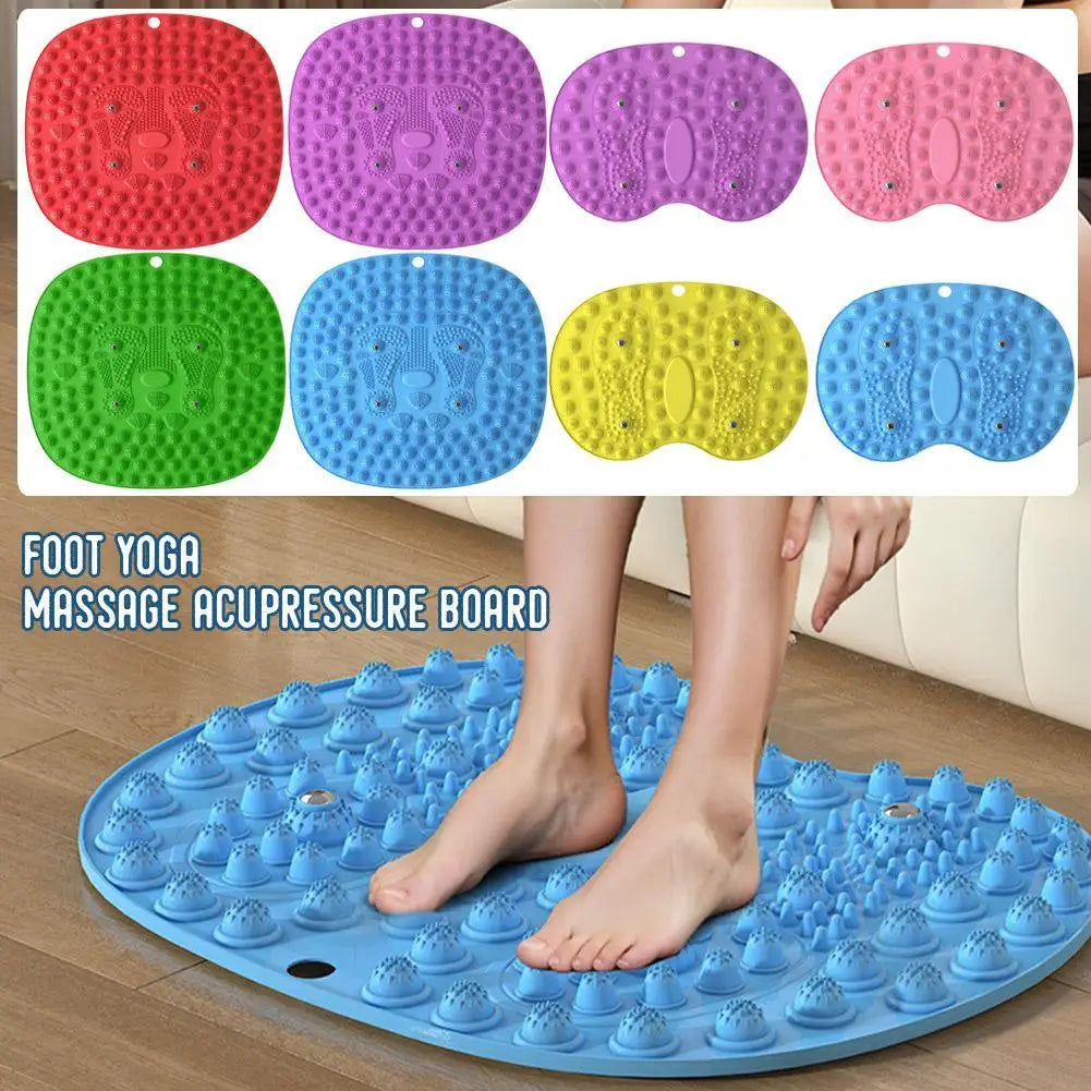 Foot Massage Acupressure Mat Muscle Relaxation Acupuncture Mat Home Fitness Equipment Pilates Yoga Accessories Foot Training