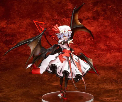 2024 new 18cm Anime Touhou Project Remilia Scarlet PVC Action Figure Model Toys Collection Doll Gift black ver