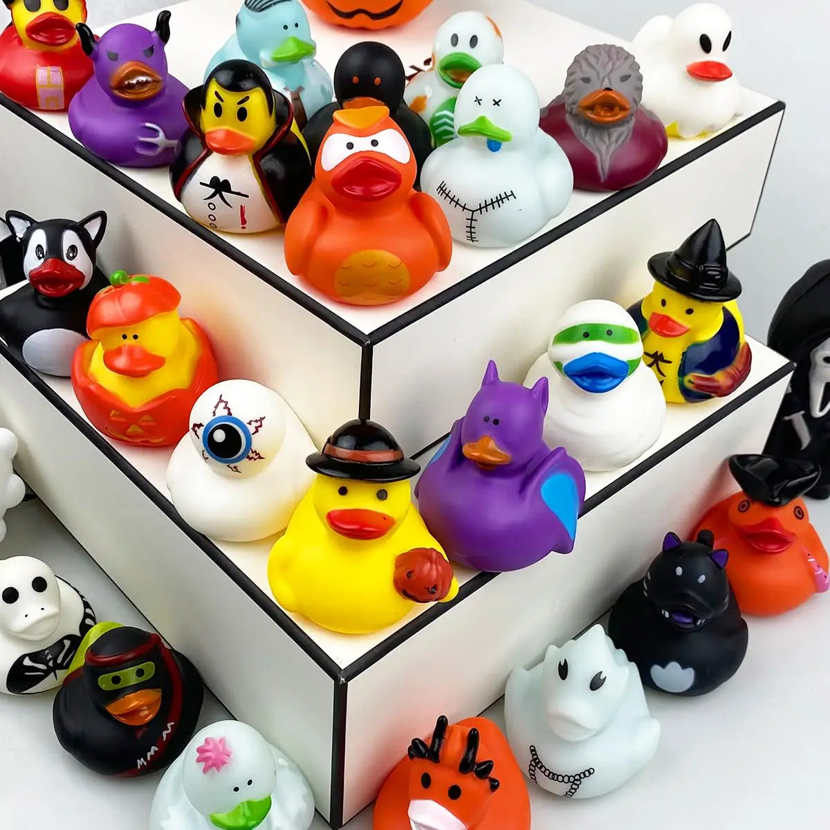 2/6/12 PC Halloween Rubber Ducks Halloween Ducks for Jeeps Halloween Rubber Duck Toys