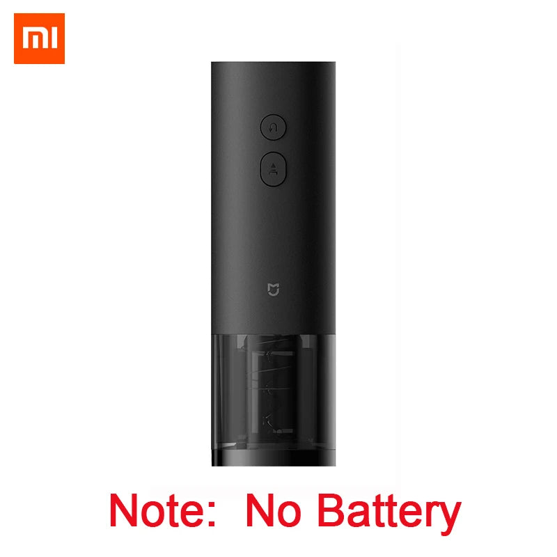 Xiaomi Mijia Electric Wine Opener Battery Automatic Bottle Cap Opener for Red Wine Beer with Foil Cutter Kitchen Accessories