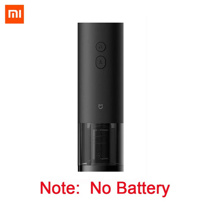 Xiaomi Mijia Electric Wine Opener Battery Automatic Bottle Cap Opener for Red Wine Beer with Foil Cutter Kitchen Accessories
