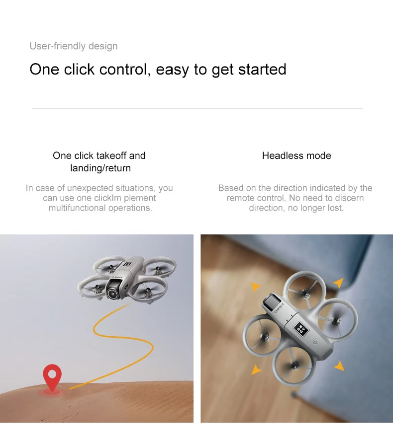 Xiaomi D16 Mini Drone with 180° Electric Adjustable 8K HD Camera WiFi Light Flow Drone Pocket Obstacle Avoidance Rc Quadcopter