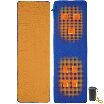 Winter Heating Mat USB Heating Sleeping Mat Camping Warming Mattress Temperature Warm Tent Sleeping Mat Foldable Sleeping Pad