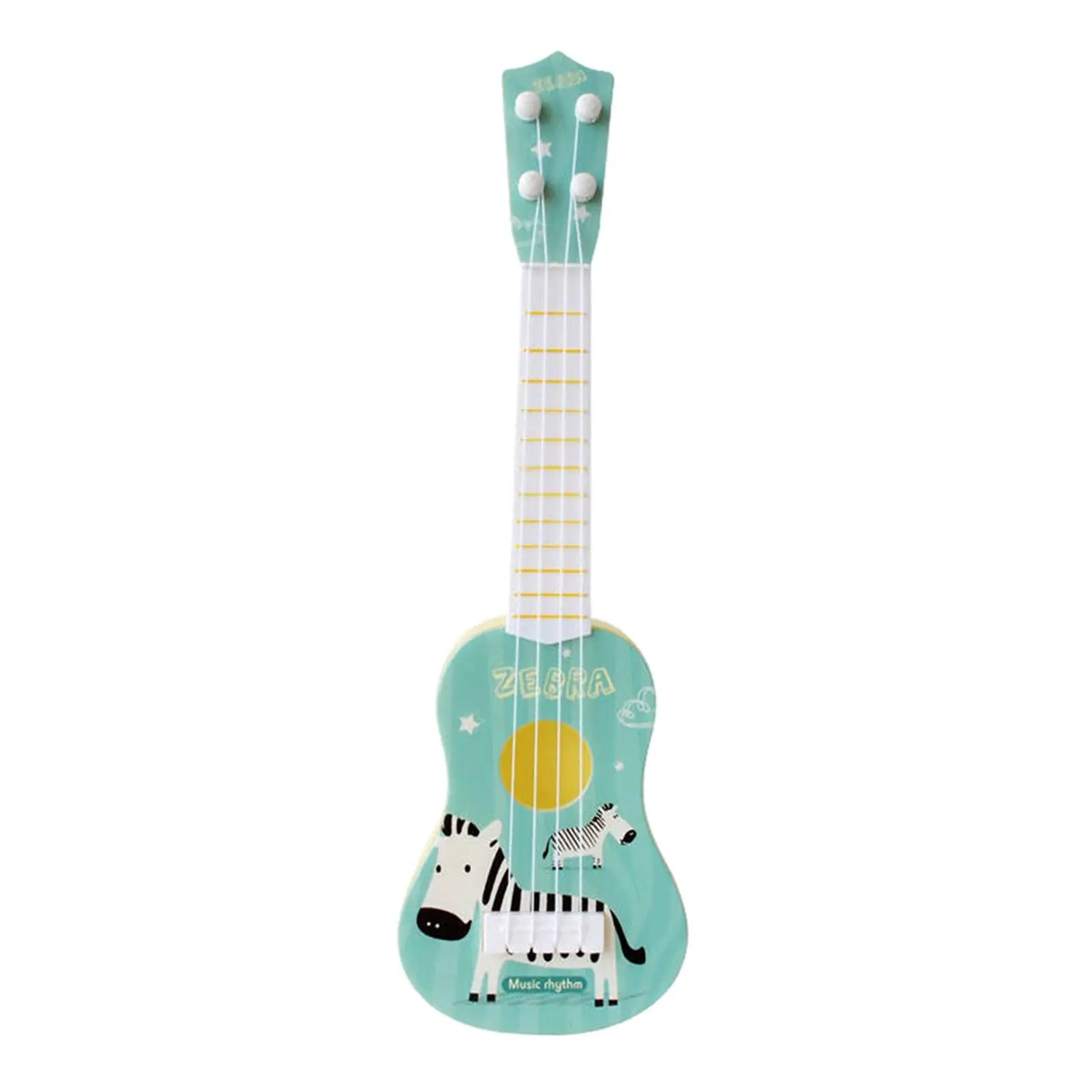 Guitar Toy Kids Toy Ukulele Educational Toys Musical Instrument Toy for Children Birthday Gifts Preschool Toddler Beginner