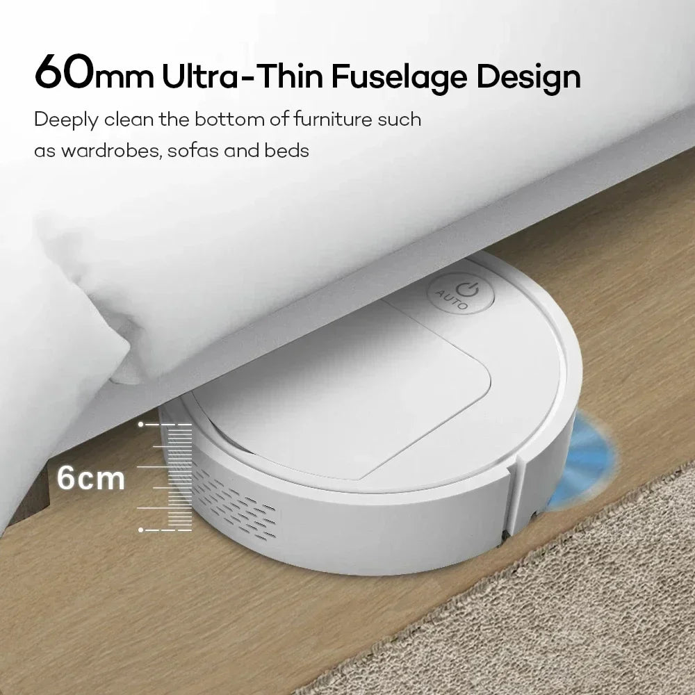 2025 4-in-1 Smart Home Appliance: Air Purifier, Mist Humidifier, Vacuum Cleaner &amp; Robotic Sweeper, Enhance Home Air Quality, Eff