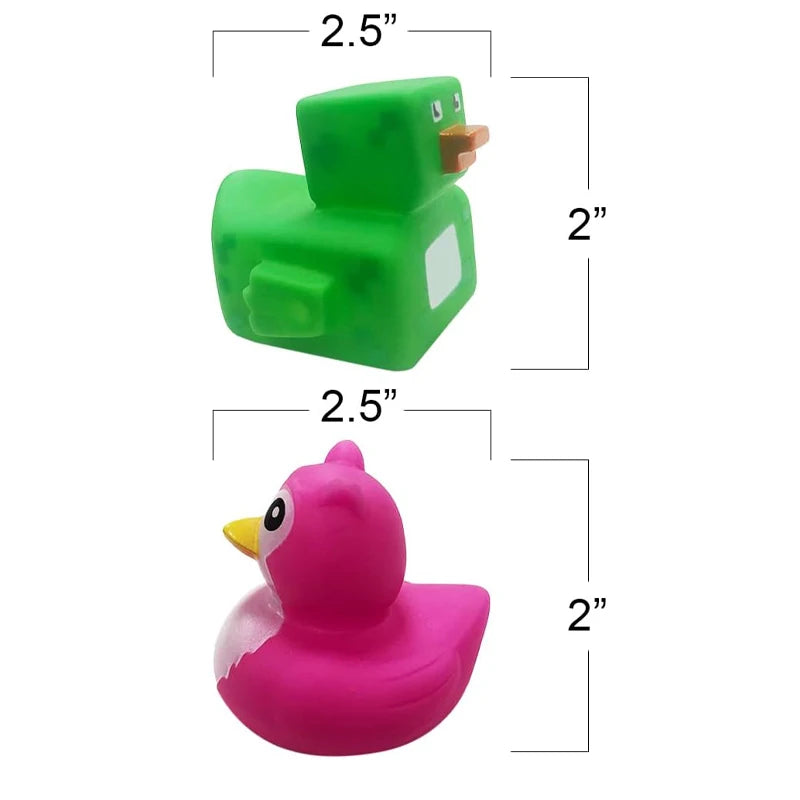 6/12 /24 Pc Rubber Ducks ,Car Duck Assortment Duckies for Jeep Ducking Floater Duck Toys Party Favors