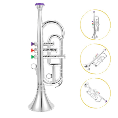 Classical Clarinet Trumpet Saxophone Imitation Musical Instrument Toys Boys Girl Early Education Learning Tool for Kids Children