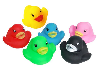 5-30 PCS New Cute Rubber Duck Assorted Duck Bath Toys Kids Shower Bath Toy Gifts Baby Birthday Party Gifts Decorations