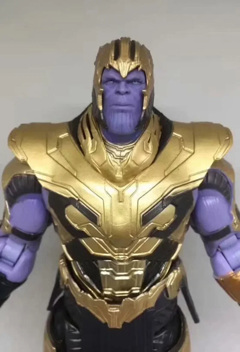 Marvel Movie Of The Avengers Infinity War BJD Action Figures Thanos Cool  Model Doll Collection Kids  Birthday Gift Decoration