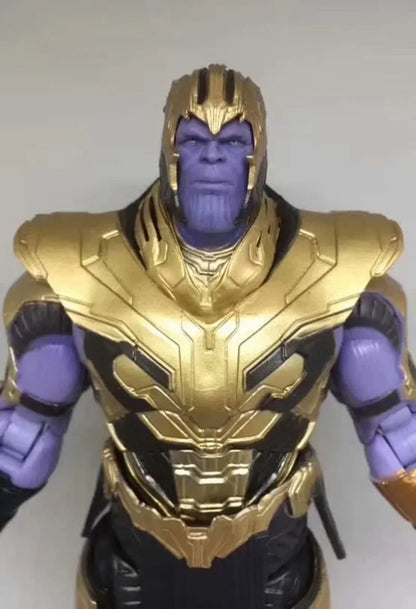 Marvel Movie Of The Avengers Infinity War BJD Action Figures Thanos Cool  Model Doll Collection Kids  Birthday Gift Decoration