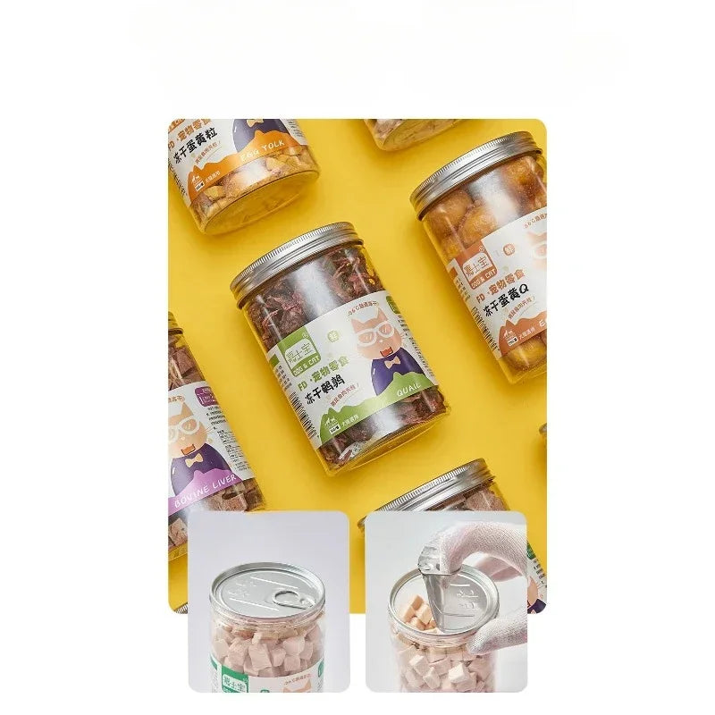 Pet Food Cats Dogs Chicken Freeze-dried Food Dry Goods Delicious Nutrition Interactive Training for Pets Rewards Chewing Snacks
