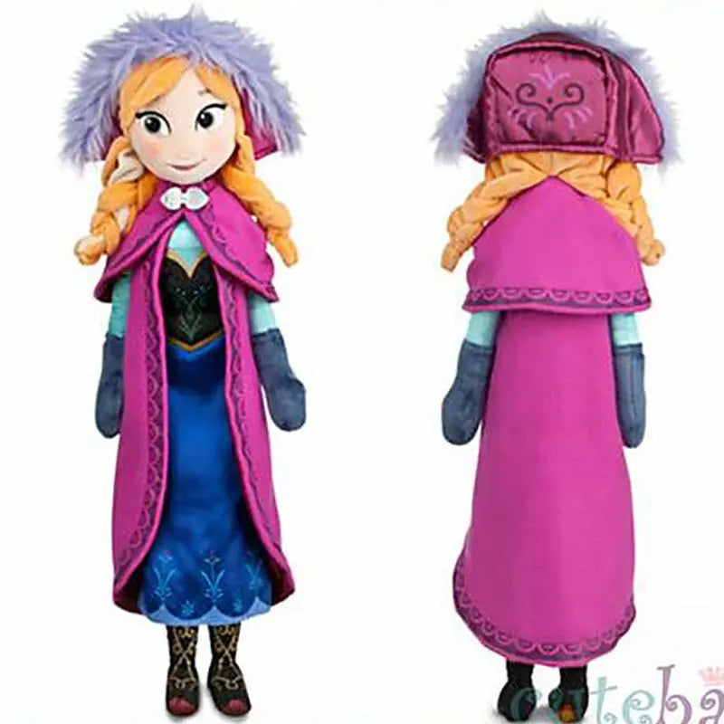 40cm Frozen Princess Anna Elsa Plush Doll Toys Snow Queen Princess Anna &amp; Elsa Soft Stuffed Toys Gifts for Girls Kids