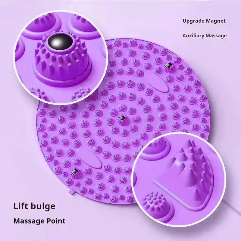 Magnetic Foot Massage Pad TPE Acupressure Yoga Mat Finger Pressure Board Muscle Relaxation Feet Training Acupoint Massager Tools